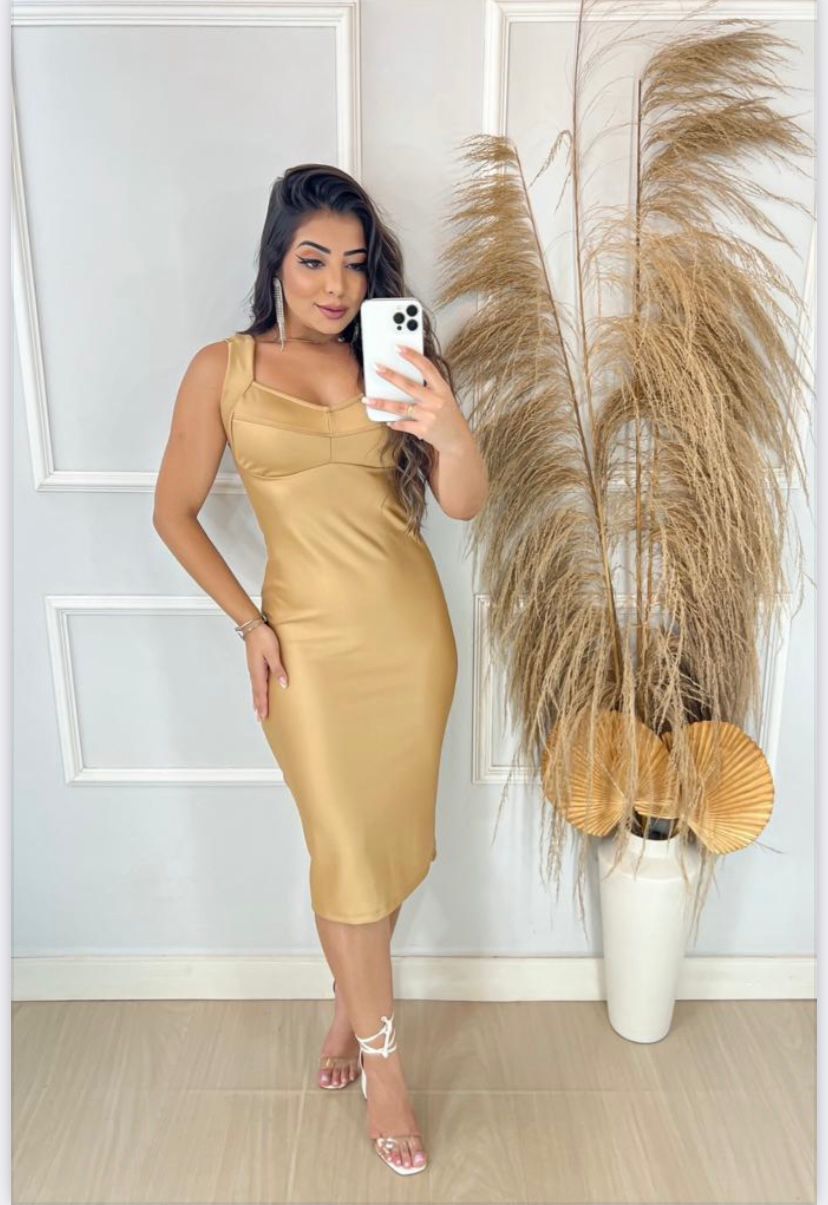 Gold Dress